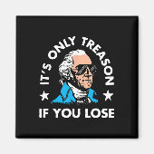 7月もし4日を失う宝おもしろい庫 マグネット (正面)