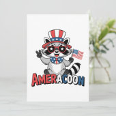 7月アメリカのアライグマ愛国的な4th 招待状 (スタンド正面)