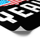 7月アメリカYey おもしろい Gift ポスター (角)