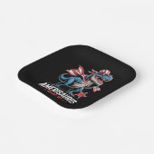 7月アメリザウルスTレックス恐竜4th おもしろい ペーパープレート (傾斜あり)