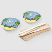 7月カスタムのパーティーのクリスマス ハンドファン (組立なし)