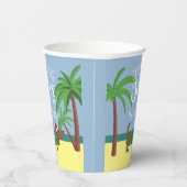 7月カスタムのパーティースクエア紙コート 紙コップ (右)