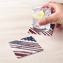 7月カスタム4日の国旗の色の飛行機コースター