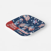 7月カスタム4日の水彩 ペーパープレート (傾斜あり)