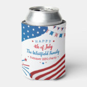 7月カスタム4日ファミリー夏BBQパーティー 缶クーラー (缶正面)