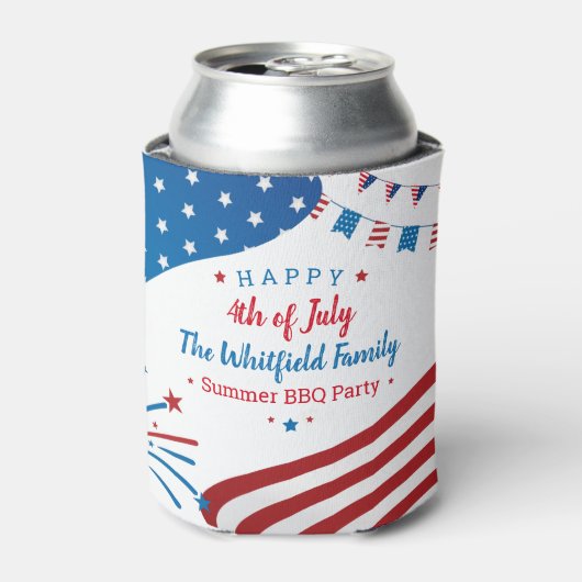 7月カスタム4日ファミリー夏BBQパーティー 缶クーラー (缶正面)