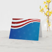 7月カード-ブランクの愛国心が強い第4 カード (黄色い花)