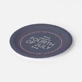 7月クラシック4日紙プレート ペーパープレート (アングル)