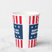 7月クールパーティー第4回米国愛国国旗カスタム 紙コップ (左)
