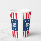 7月クールパーティー第4回米国愛国国旗カスタム 紙コップ (右)