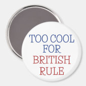 7月クール4日の英国支配アメリカに向けて マグネット (正面/裏面)