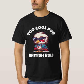 7月クールTシャツ4日のイギリスのルールTシャツ Tシャツ