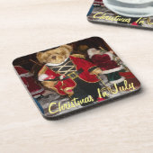 7月コースターのクリスマス コースター (左側)