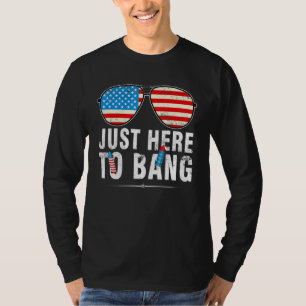 7月サングラスUs FlaのBang 4thに来たばかりだ Tシャツ