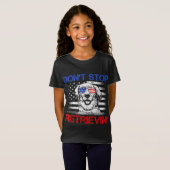 7月ストップGiの米国国旗を取得しない Tシャツ (正面フル)
