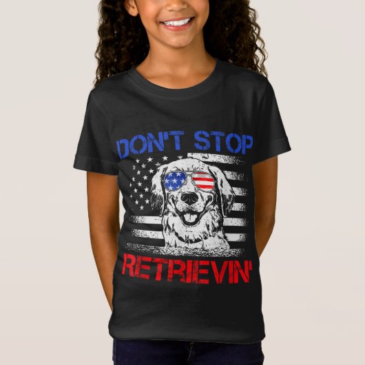 7月ストップGiの米国国旗を取得しない Tシャツ (正面)
