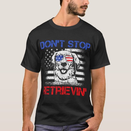 7月ストップGiの米国国旗を取得しない Tシャツ (正面)