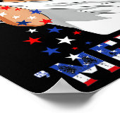 7月トランプ米州旗1日トランプ米州旗 ポスター (角)