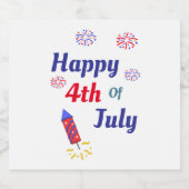 7月ナプキンスの幸せ4日 ビールラベル (シングルラベル)