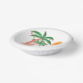 7月パーソナライズされたのパーティー紙ボウル ペーパーボウル (傾斜あり)