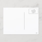 7月パーソナライズされたはがき内のクリスマス挨拶 シーズンポストカード (裏面)