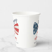 7月パーソナライズされた4日かわいい 紙コップ (右)