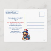 7月フレンドリーBBQパーティー第4戦 シーズンポストカード (裏面)