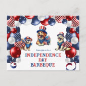 7月フレンドリーBBQパーティー第4戦 シーズンポストカード (正面)