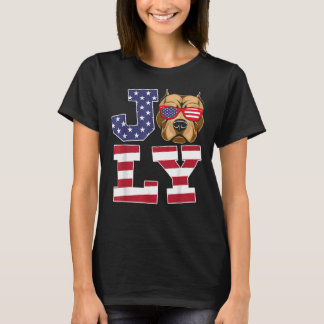 7月プライドアメリカ独立記念日7月4日ピッブ Tシャツ