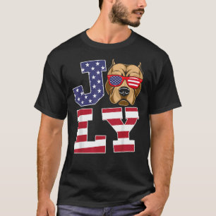 7月プライドアメリカ独立記念日7月4日ピッブ Tシャツ