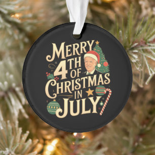 7月メリーバイデン氏ミームのクリスマスおもしろい第4回 オーナメント