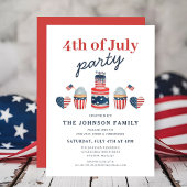 7月モダンパーティー4日 招待状