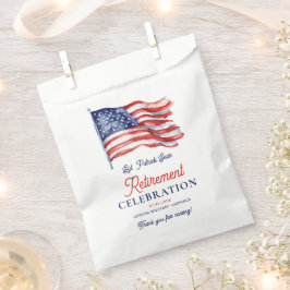 7月モダン軍引退の米国国旗4日 フェイバーバッグ