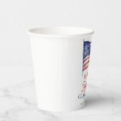 7月モダン軍引退の米国国旗4日 紙コップ (右)