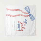 7月モダン4日弓パーティー愛国心 タペストリー (正面(横))