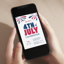 7月モダン4日赤白青お祝い