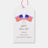 7月モダン4日 ギフトタグ (正面)