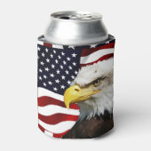 7月モダンBBQパーティー第4回米国国旗 缶クーラー (缶正面)
