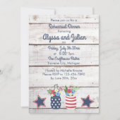 7月リハ素朴ーサルディナーの愛国的な愛4 招待状 (正面)