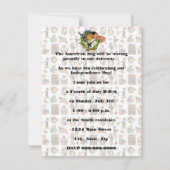 7月ヴィンテージバーベキュー4日 招待状 (裏面)