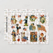 7月ヴィンテージバーベキュー4日 招待状 (正面/裏面)