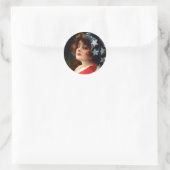 7月ヴィンテージ愛国芸術の第4章旗 ラウンドシール (バッグ)