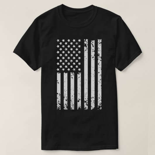 7月動揺してヴィンテージ・パトリのアメリカ国旗 Tシャツ (デザイン正面)
