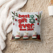 7月枕の両面クリスマス クッション (ブランケット)