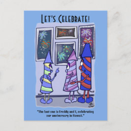 7月祝4日 ポストカード