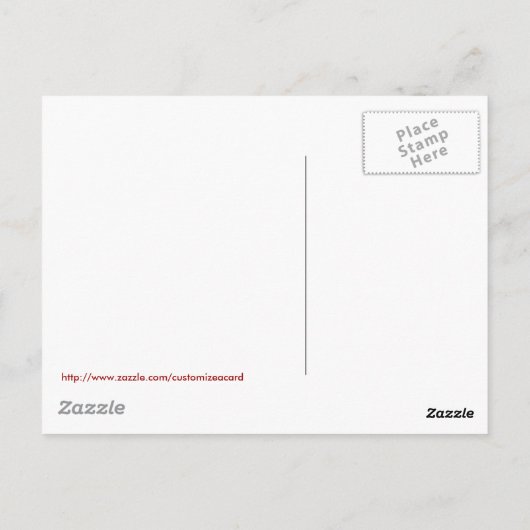 7月祝4日 ポストカード (裏面)