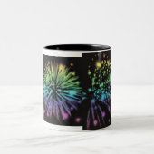 7月第4およびマグ新年の及びコップ ツートーンマグカップ (中央)