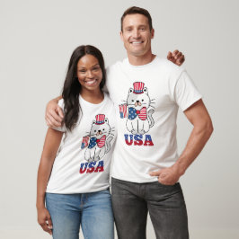 7月第4回米国国旗 Tシャツ