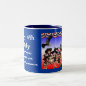 7月第4幸せ! ツートーンマグカップ (中央)