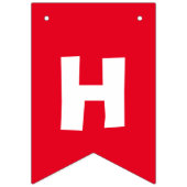 7月第4幸せ バンティングフラッグ (第2の旗)